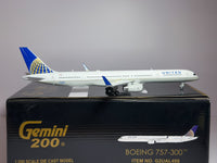 United Airlines Boeing 757-300 1:200 Gemini Jets N75858 (G2UAL498)
