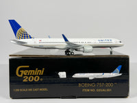 United Airlines Boeing 757-200 1:200 Gemini Jets N598UA (G2UAL501)