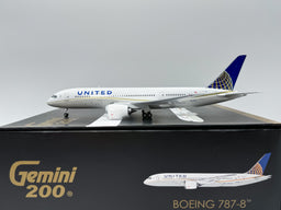 United Airlines Boeing 787-8 1:200 Gemini Jets N27901 (G2UAL519)