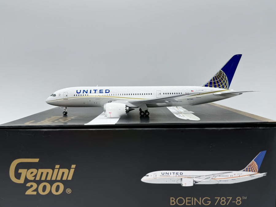 United Airlines Boeing 787-8 1:200 Gemini Jets N27901 (G2UAL519)