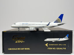 United Express Embraer E175 1:200 Gemini Jets N163SY (G2UAL716)