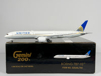 United Airlines Boeing 787-10 1:200 Gemini Jets N78791 (G2UAL754)