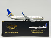 United Airlines Boeing 737-800 1:200 Gemini Jets N14237 (G2UAL759)
