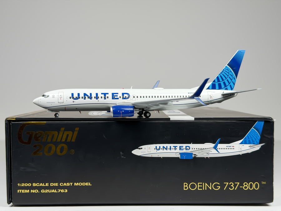 United Airlines Boeing 737-800 1:200 Gemini Jets N37267 (G2UAL763)