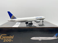United Airlines Boeing 777-200 1:200 Gemini Jets N796UA (G2UAL768)