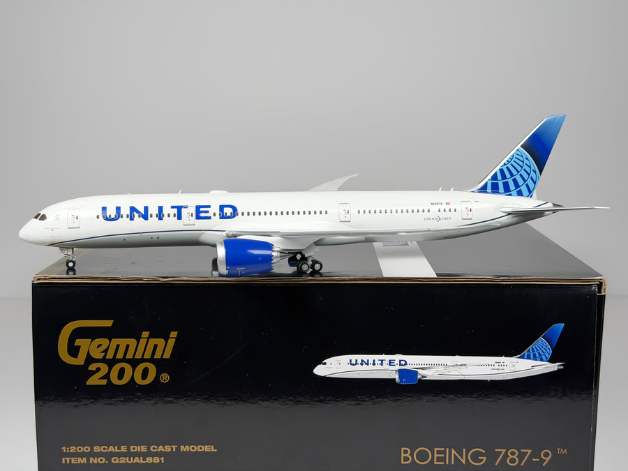 United Airlines Boeing 787-9 1:200 Gemini Jets N24976 (G2UAL881)