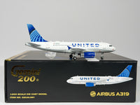 United Airlines Airbus A319 1:200 Gemini Jets N876UA (G2UAL891)