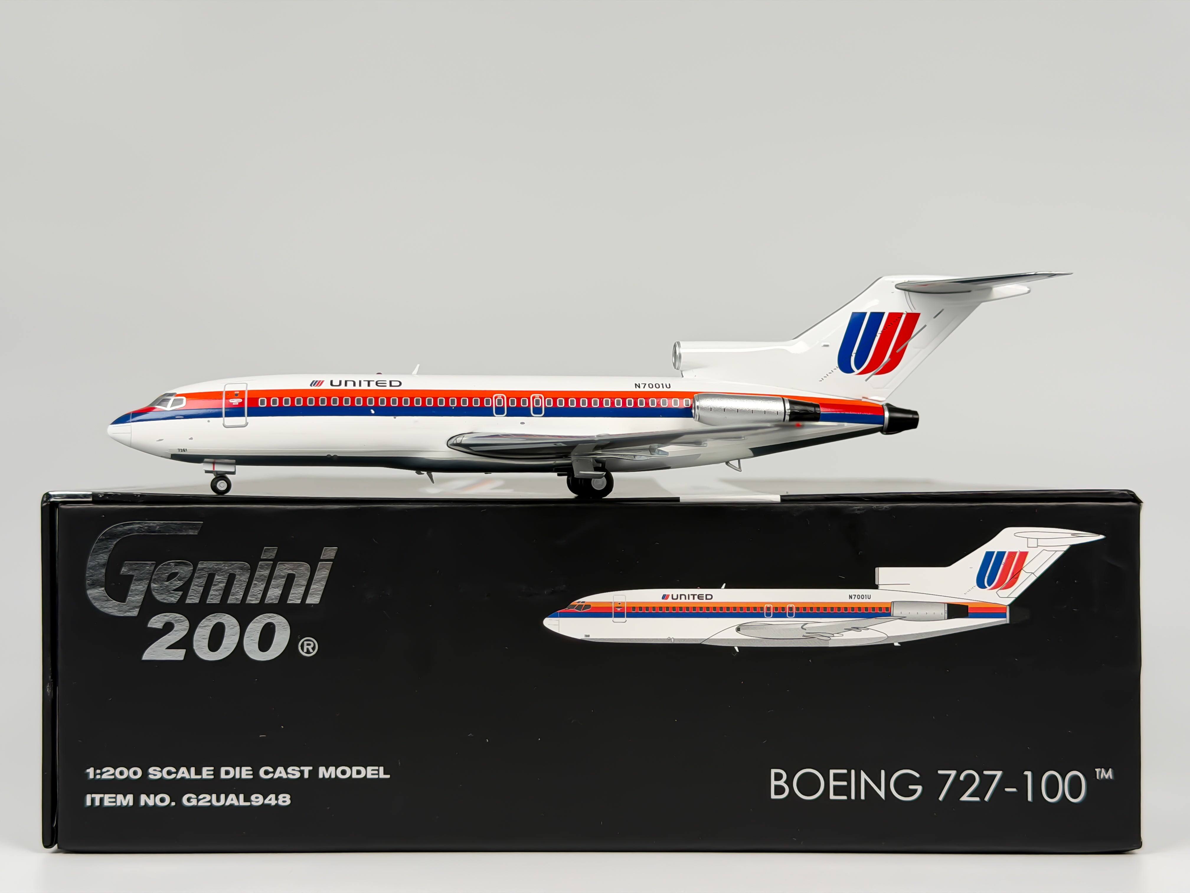Boeing 727 Diecast Aircraft Models · Northeast Diecast