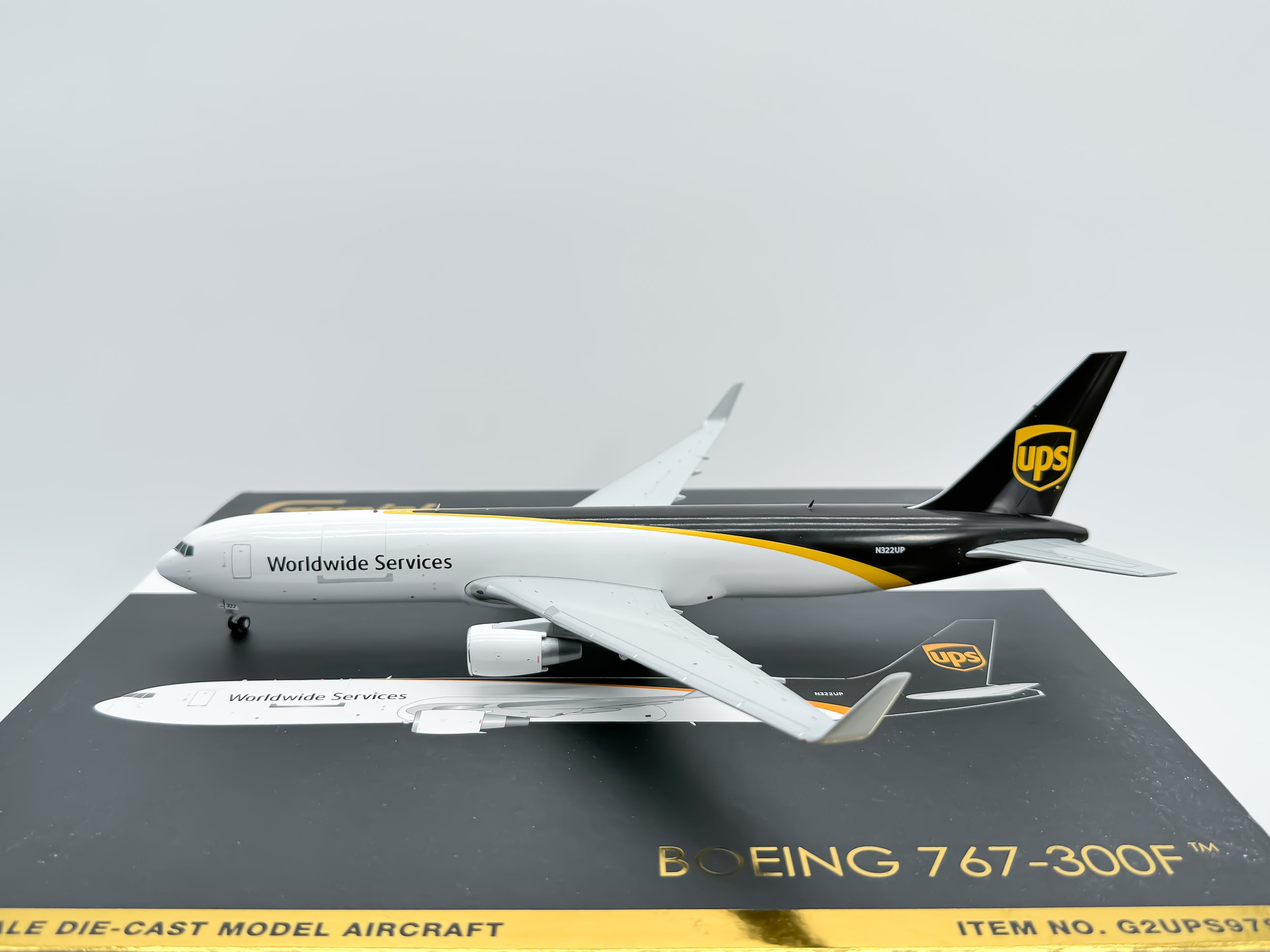 United Parcel Service (UPS) Boeing 767-300F 1:200 Gemini Jets N322UP (G2UPS979)