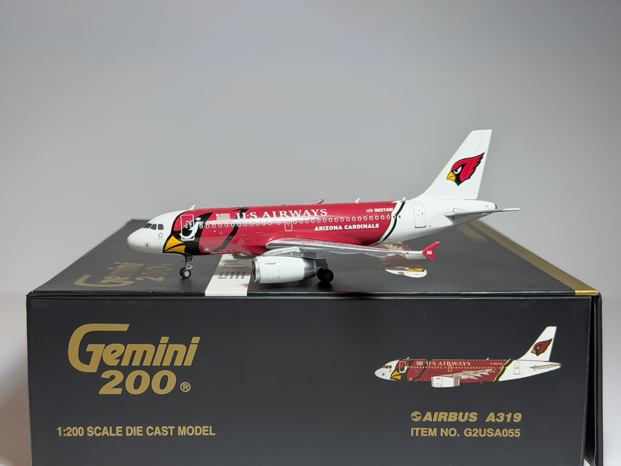 US Airways Airbus A319 1:200 Gemini Jets N837AW (G2USA055)