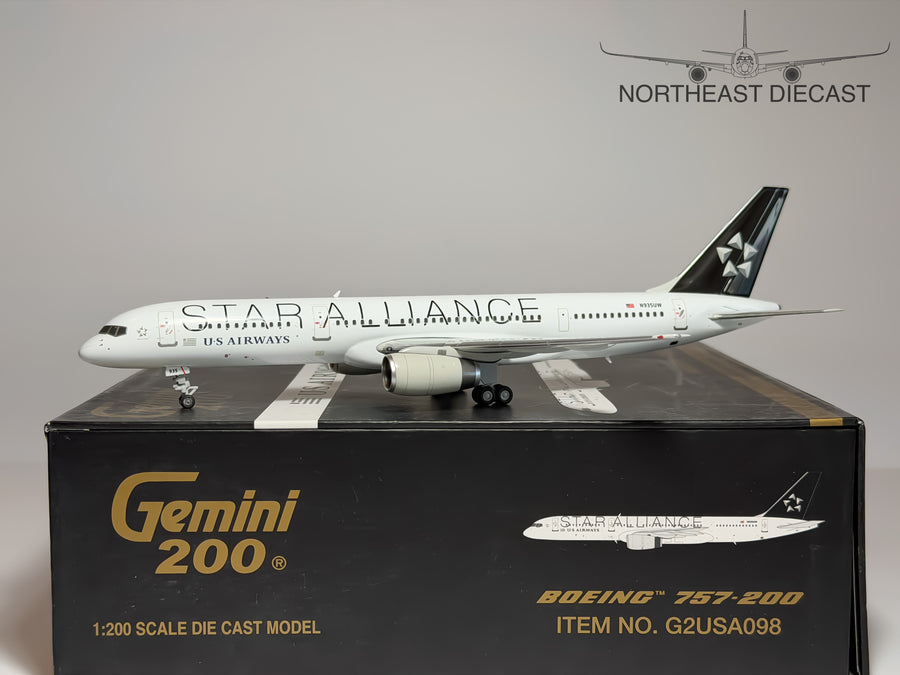 U.S Airways Boeing 757-200 1:200 Gemini Jets N935UW (G2USA098)