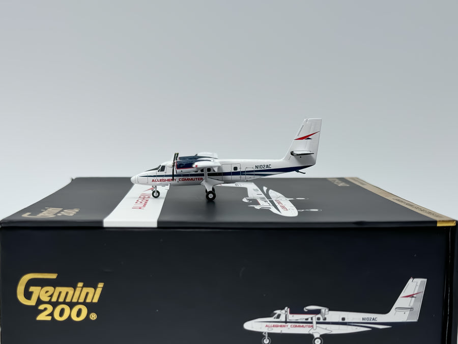 Allegheny Commuter De Havilland DHC-6 Twin Otter 1:200 Gemini Jets N102AC (G2USA1033)