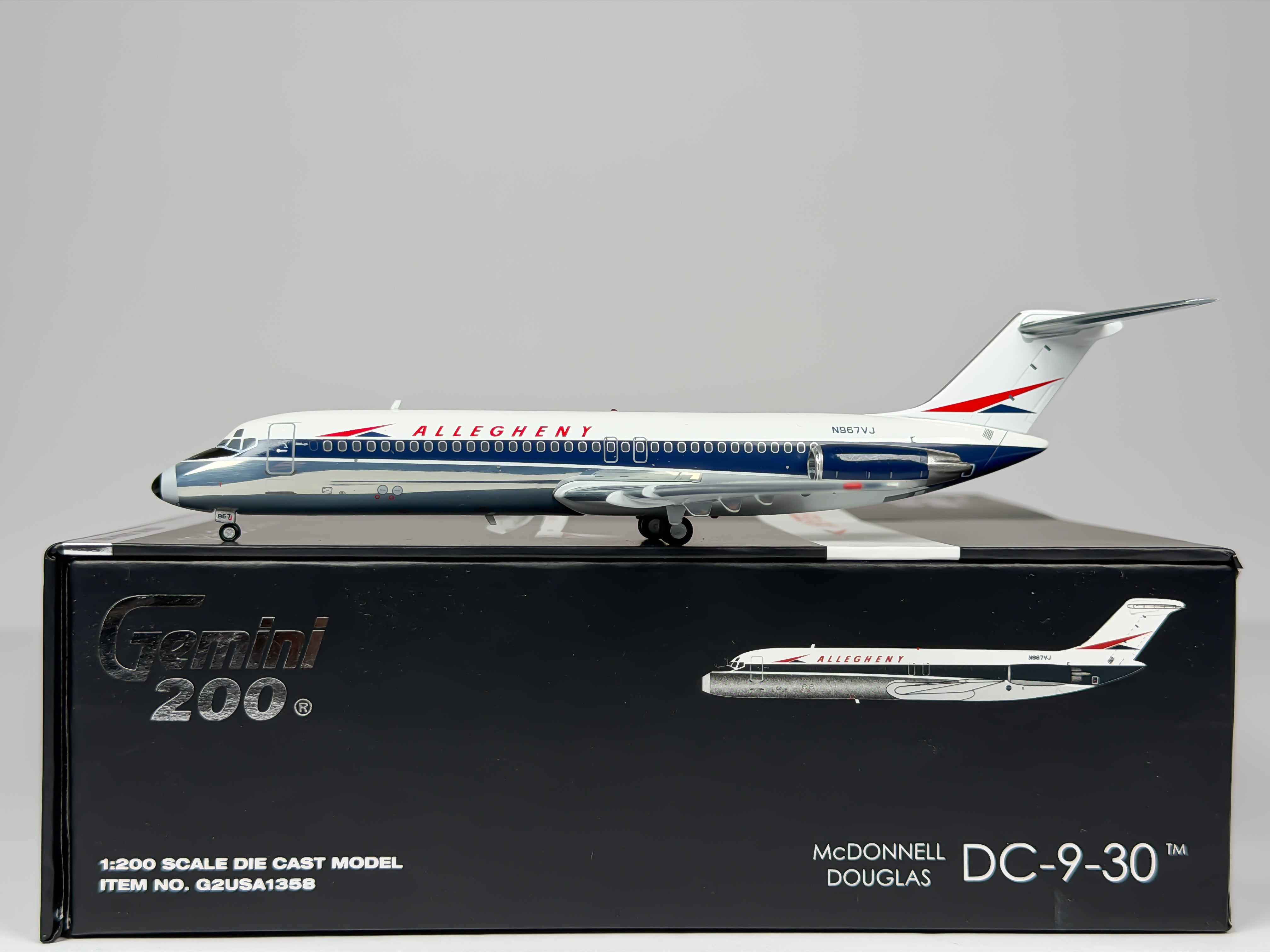 Allegheny Airlines Douglas DC-9-30 1:200 Gemini Jets N967VJ (G2USA1358)
