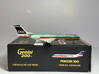 Gemini Jets 1:200 USAir Fokker F100 N866US polished G2USA199