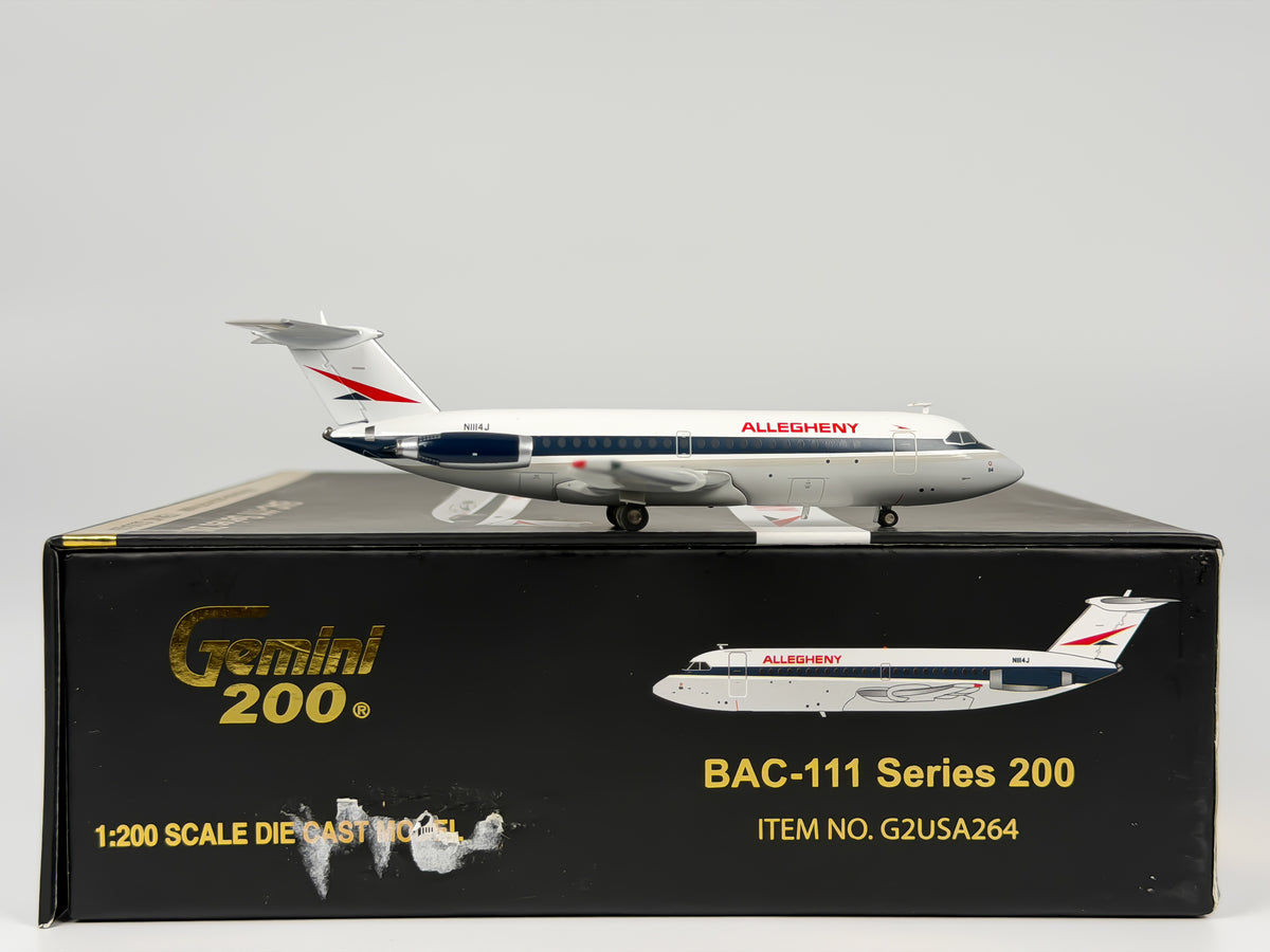 Allegheny Airlines BAC 1-11 1:200 Gemini Jets N1114J (G2USA264)