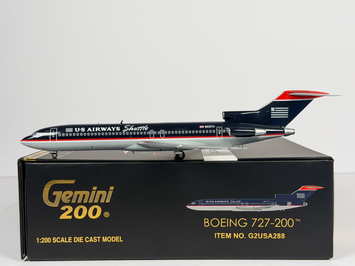 U.S Airways Shuttle Boeing 727-200 1:200 Gemini Jets N925TS (G2USA288)