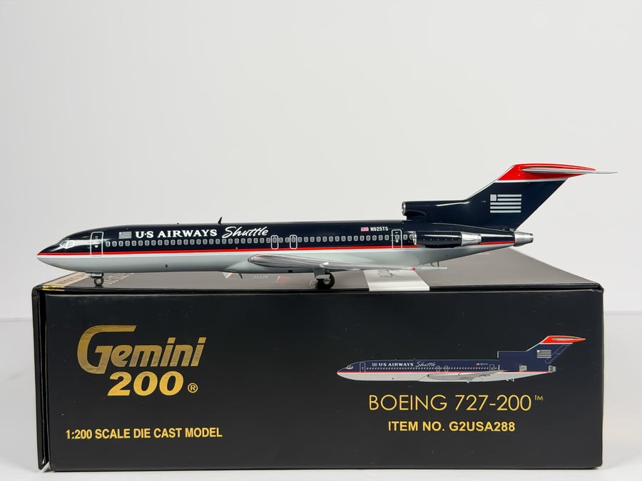 U.S Airways Shuttle Boeing 727-200 1:200 Gemini Jets N925TS (G2USA288)