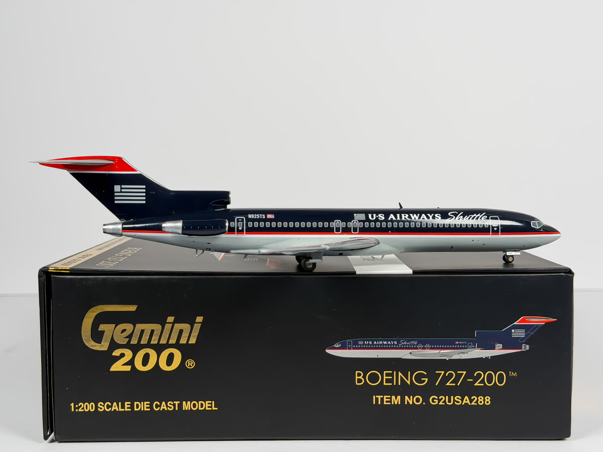 U.S Airways Shuttle Boeing 727-200 1:200 Gemini Jets N925TS (G2USA288)