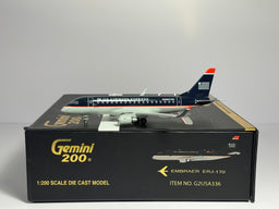 Gemini Jets 1:200 U.S Airways Express Embraer E170 N807MD dark blue G2USA336