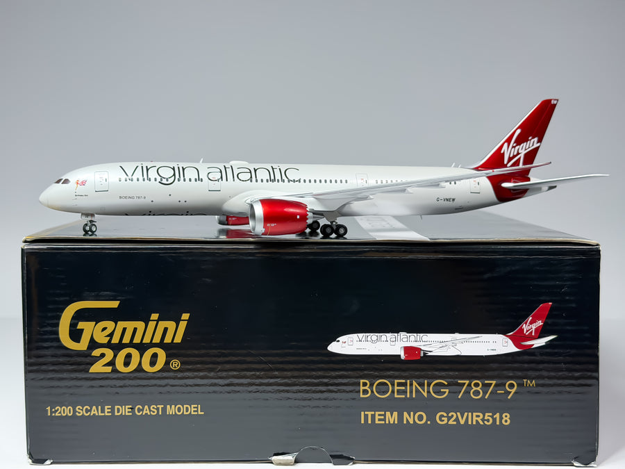 Virgin Atlantic Boeing 787-9 1:200 Gemini Jets G-VNEW (G2VIR518)