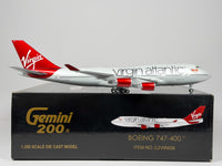 Virgin Atlantic Boeing 747-400 1:200 Gemini Jets G-VXLG (G2VIR608)