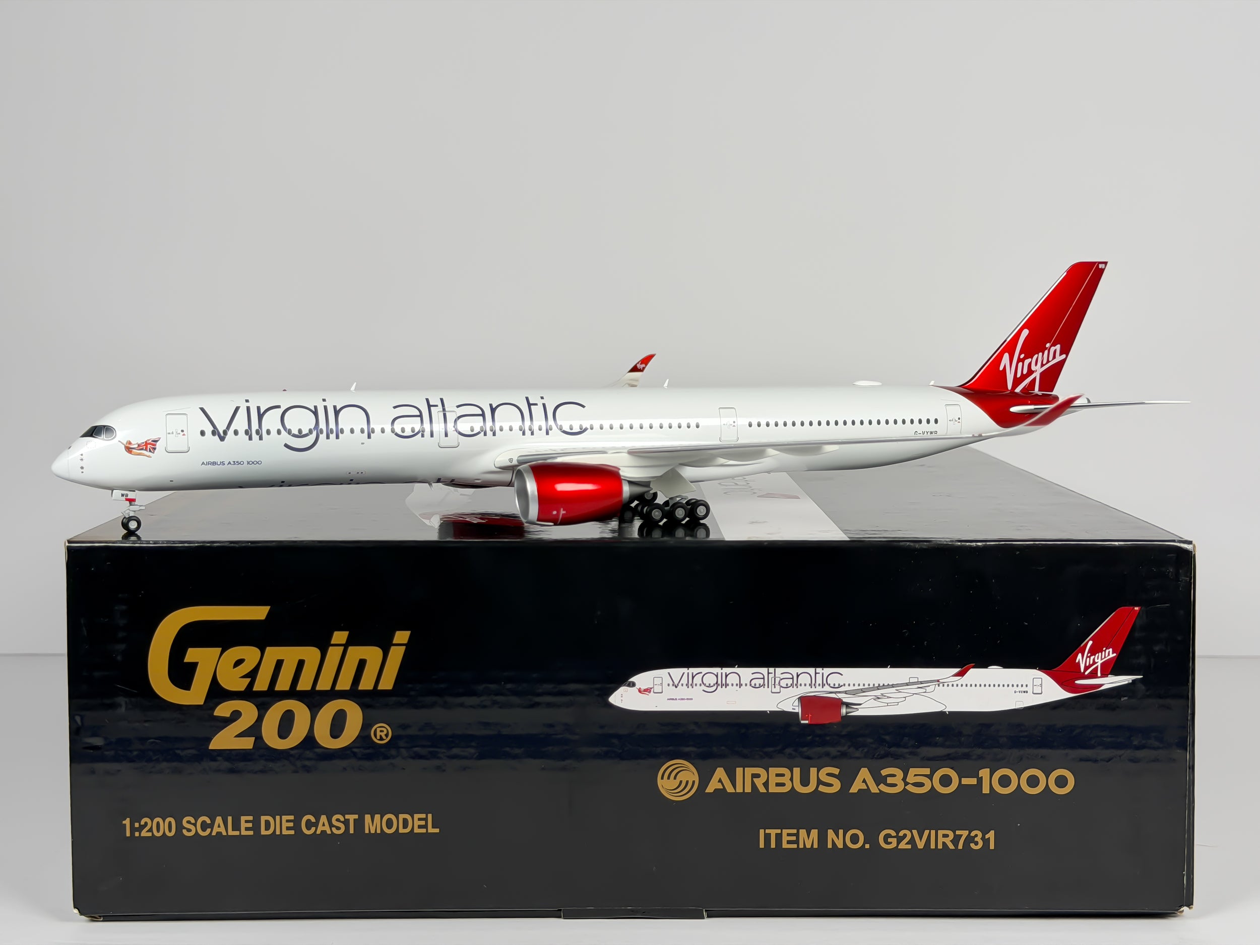 Virgin Atlantic Airbus A350-1000 1:200 Gemini Jets G-VXWB (G2VIR731)