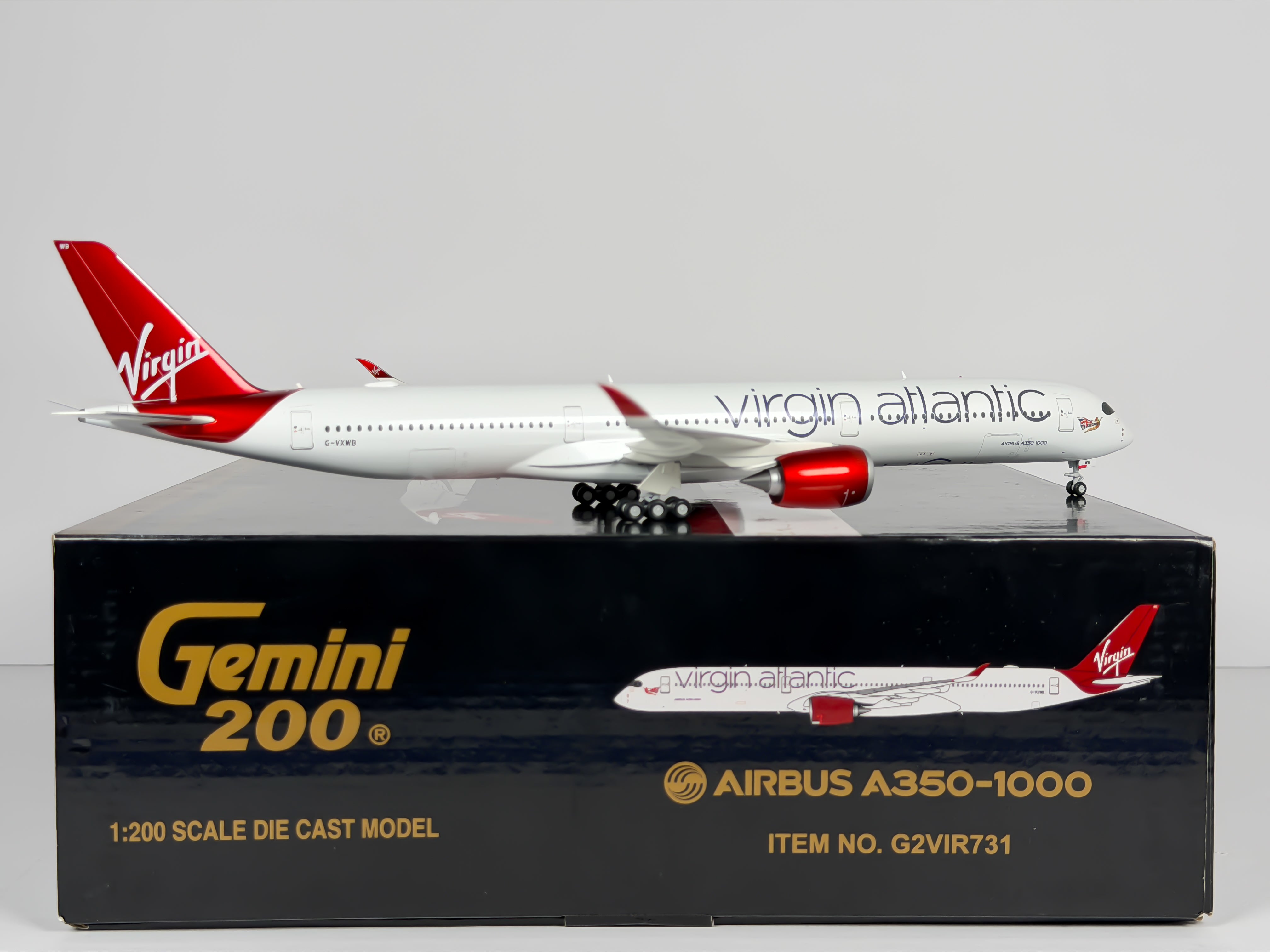 Virgin Atlantic Airbus A350-1000 1:200 Gemini Jets G-VXWB (G2VIR731)