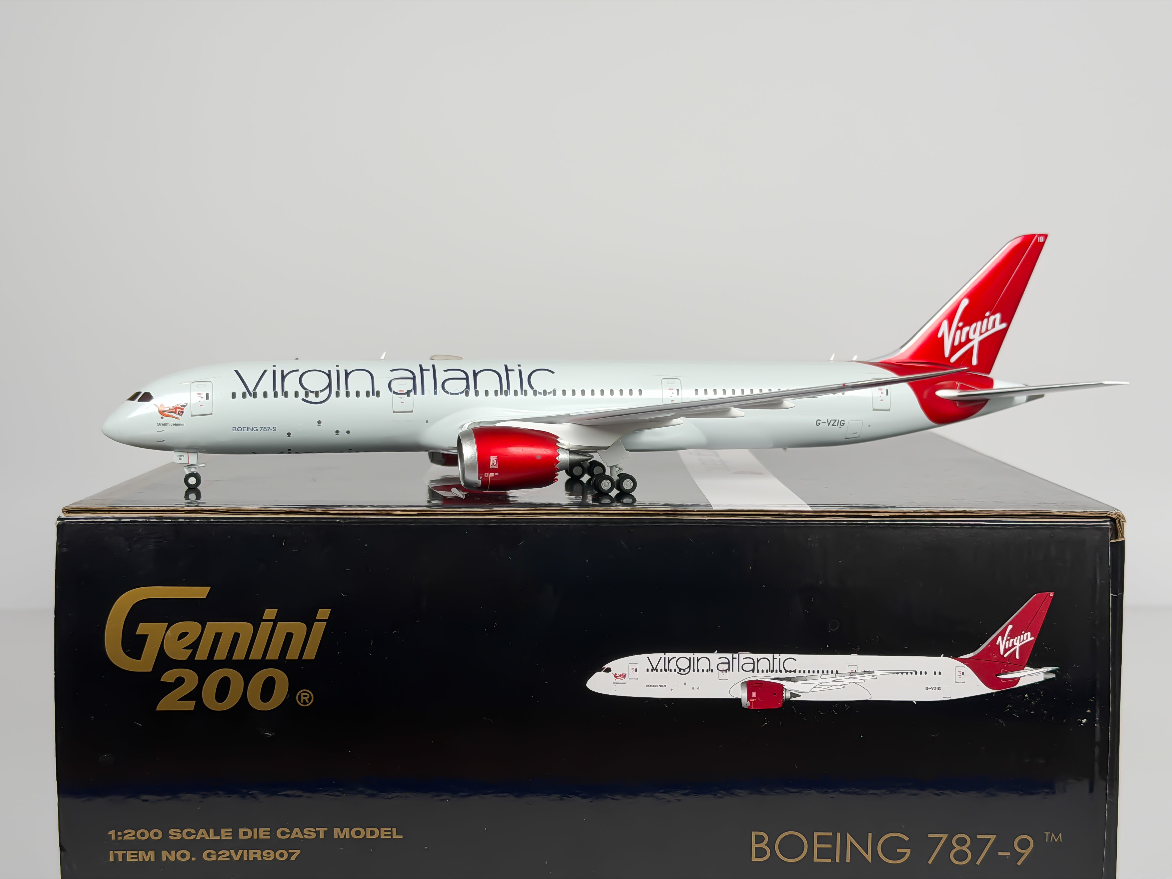 Virgin Atlantic Boeing 787-9 1:200 Gemini Jets G-VZIG (G2VIR907)