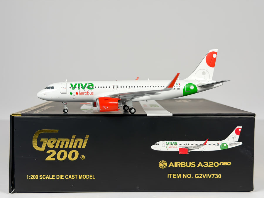 VivaAerobus Airbus A320neo 1:200 Gemini Jets XA-VIV (G2VIV730)