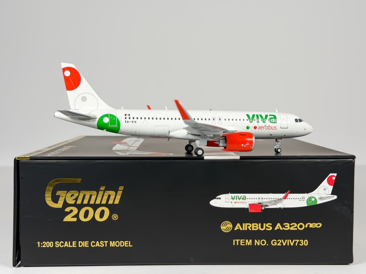 VivaAerobus Airbus A320neo 1:200 Gemini Jets XA-VIV (G2VIV730)