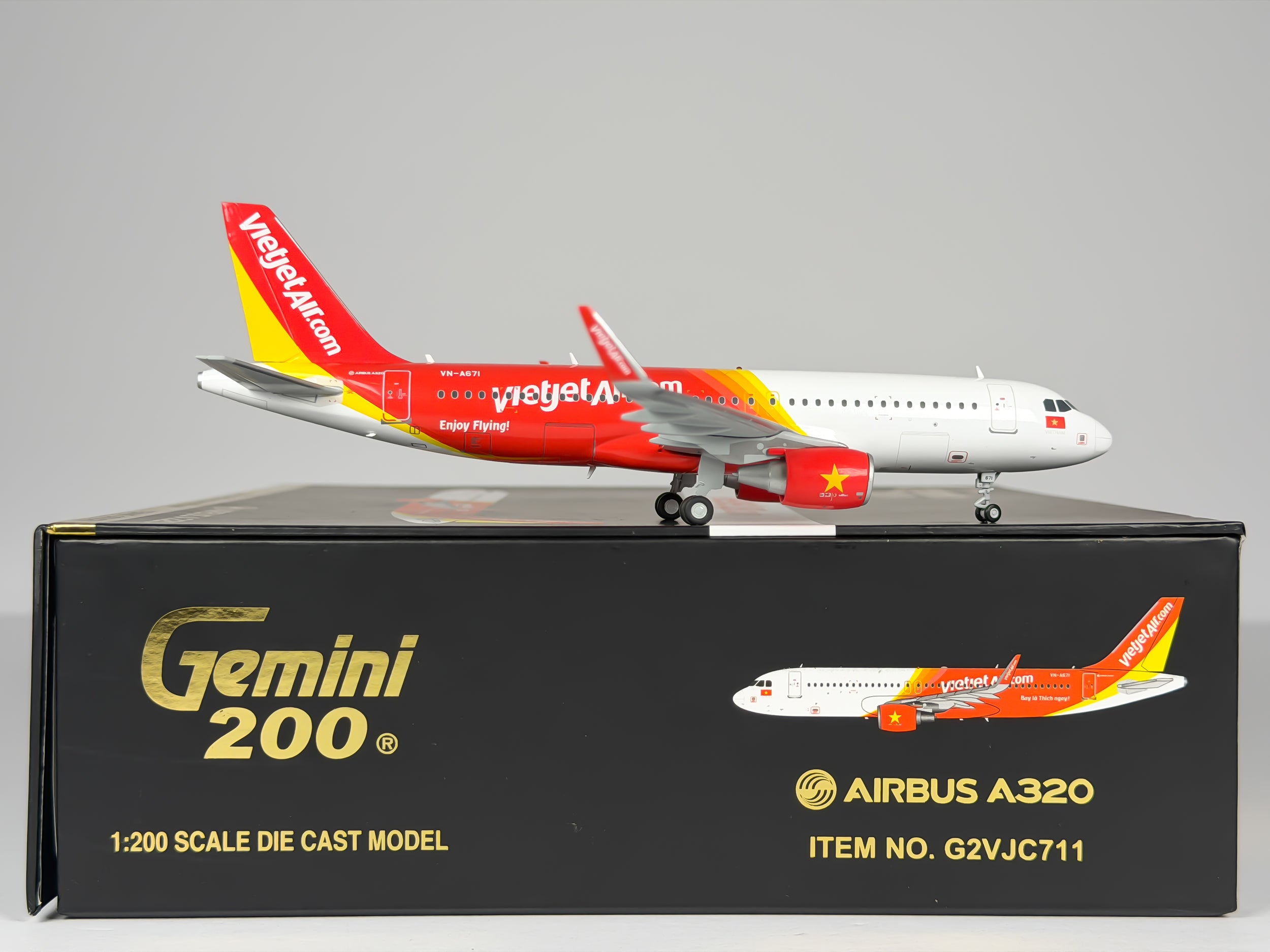 Vietjet Air Airbus A320 1:200 Gemini Jets VN-A671 (G2VJC711)