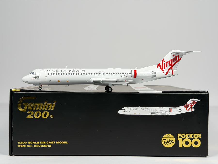 Virgin Australia Fokker F-100 1:200 Gemini Jets VH-FNJ (G2VOZ813)