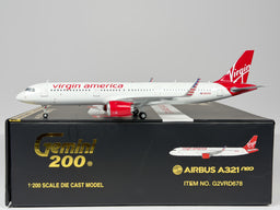 Virgin America Airbus A321neo 1:200 Gemini Jets N921VA (G2VRD678)