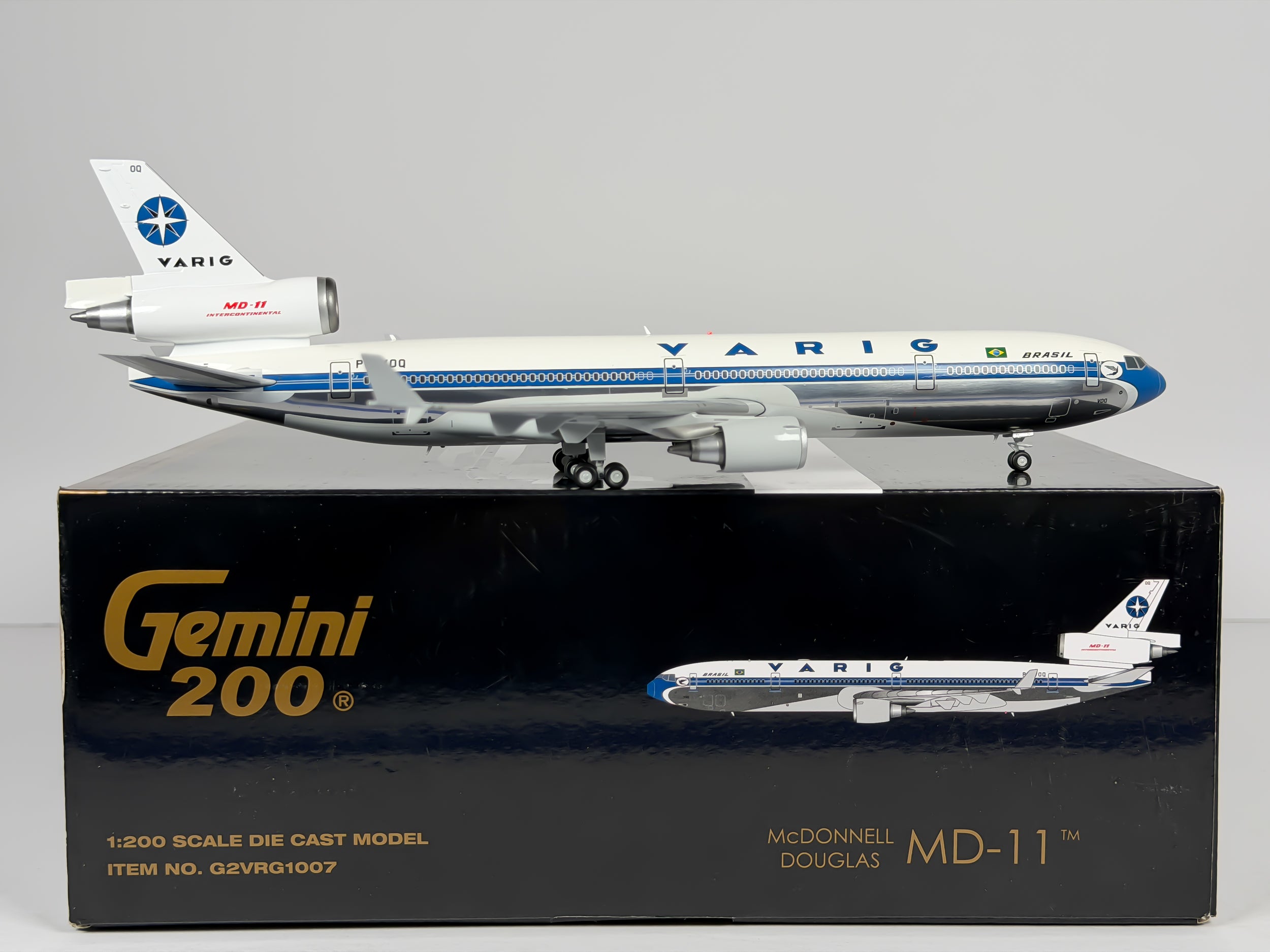 VARIG McDonnell Douglas MD-11 1:200 Gemini Jets PP-VOQ (G2VRG1007)