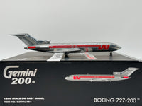 Western Airlines Boeing 727-200 1:200 Gemini Jets N2805W (G2WAL494)