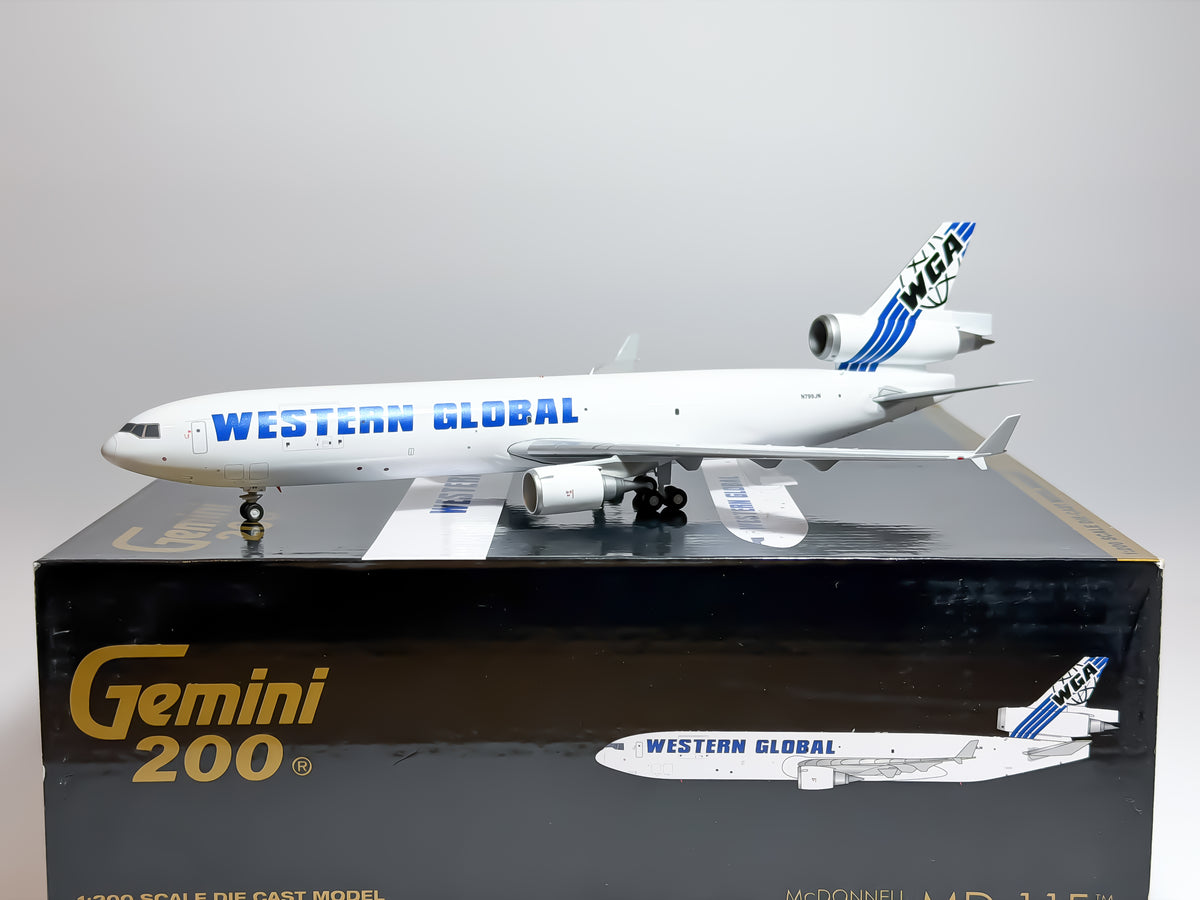 Western Global Airlines McDonnell Douglas MD-11F 1:200 Gemini Jets N799JN (G2WGN901)