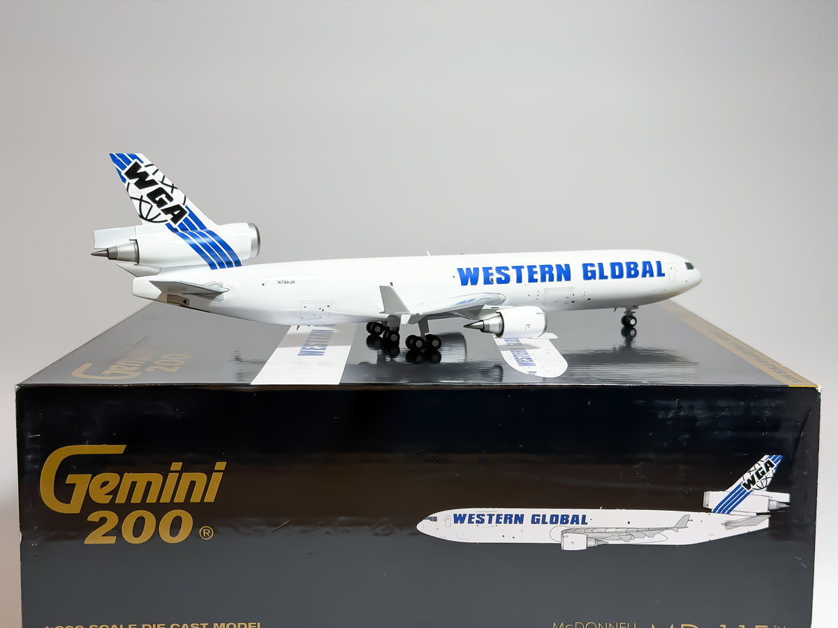 Western Global Airlines McDonnell Douglas MD-11F 1:200 Gemini Jets N799JN (G2WGN901)