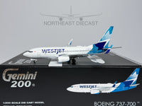 WestJet Boeing 737-700 1:200 Gemini Jets C-GWJO (G2WJA1431)
