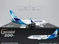 WestJet Boeing 737-700 1:200 Gemini Jets C-GWJO (G2WJA1431)