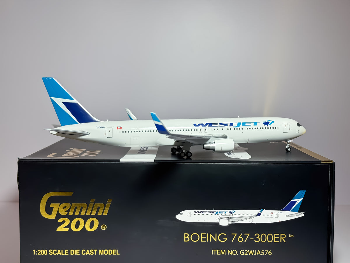 WestJet Boeing 767-300ER 1:200 Gemini Jets C-FOGJ (G2WJA576)