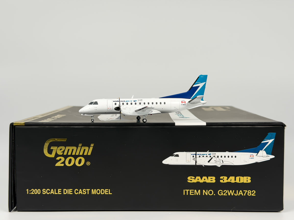 WestJet Link Saab 340B 1:200 Gemini Jets C-GPCF (G2WJA782)