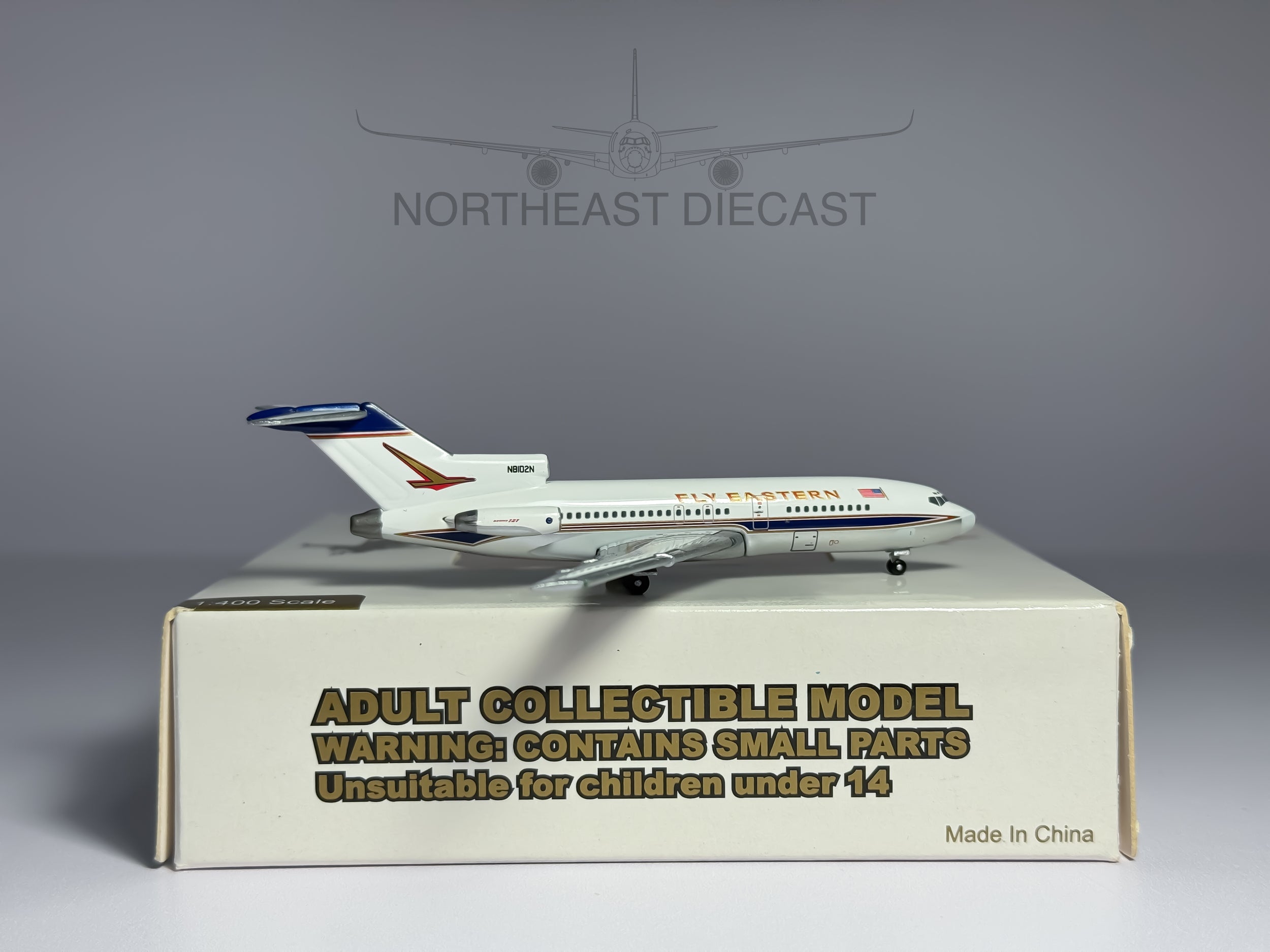 Eastern Airlines Boeing 727-100 1:400 Aeroclassics N8102N (GFEAL001)