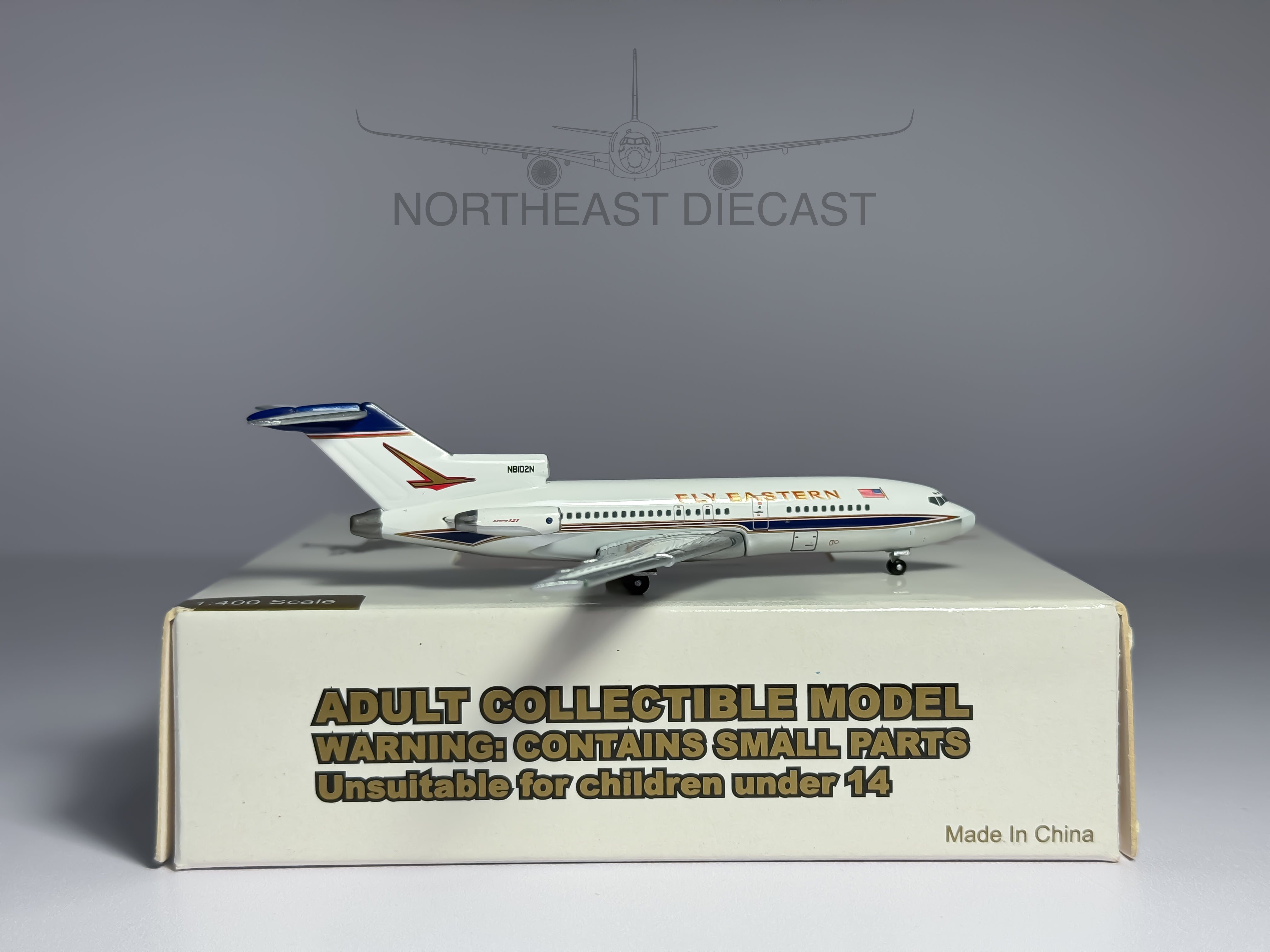 Eastern Airlines Boeing 727-100 1:400 Aeroclassics N8102N (GFEAL001)