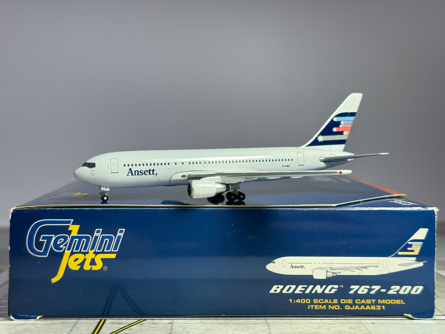 Ansett Australia Boeing 767-200 1:400 Gemini Jets VH-RMG (GJAAA631)