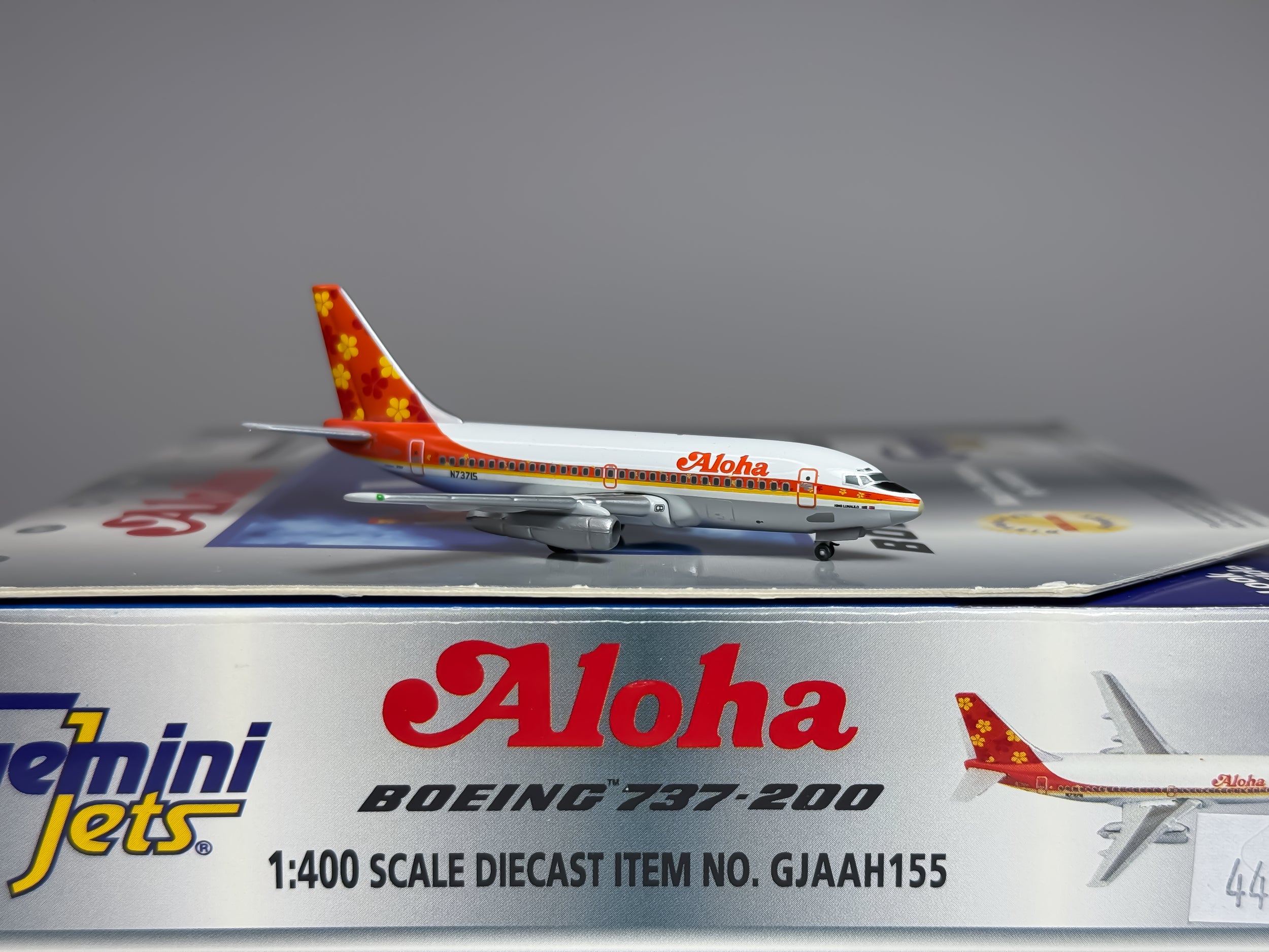 Aloha Airlines Boeing 737-200 1:400 Gemini Jets N73715 (GJAAH155)