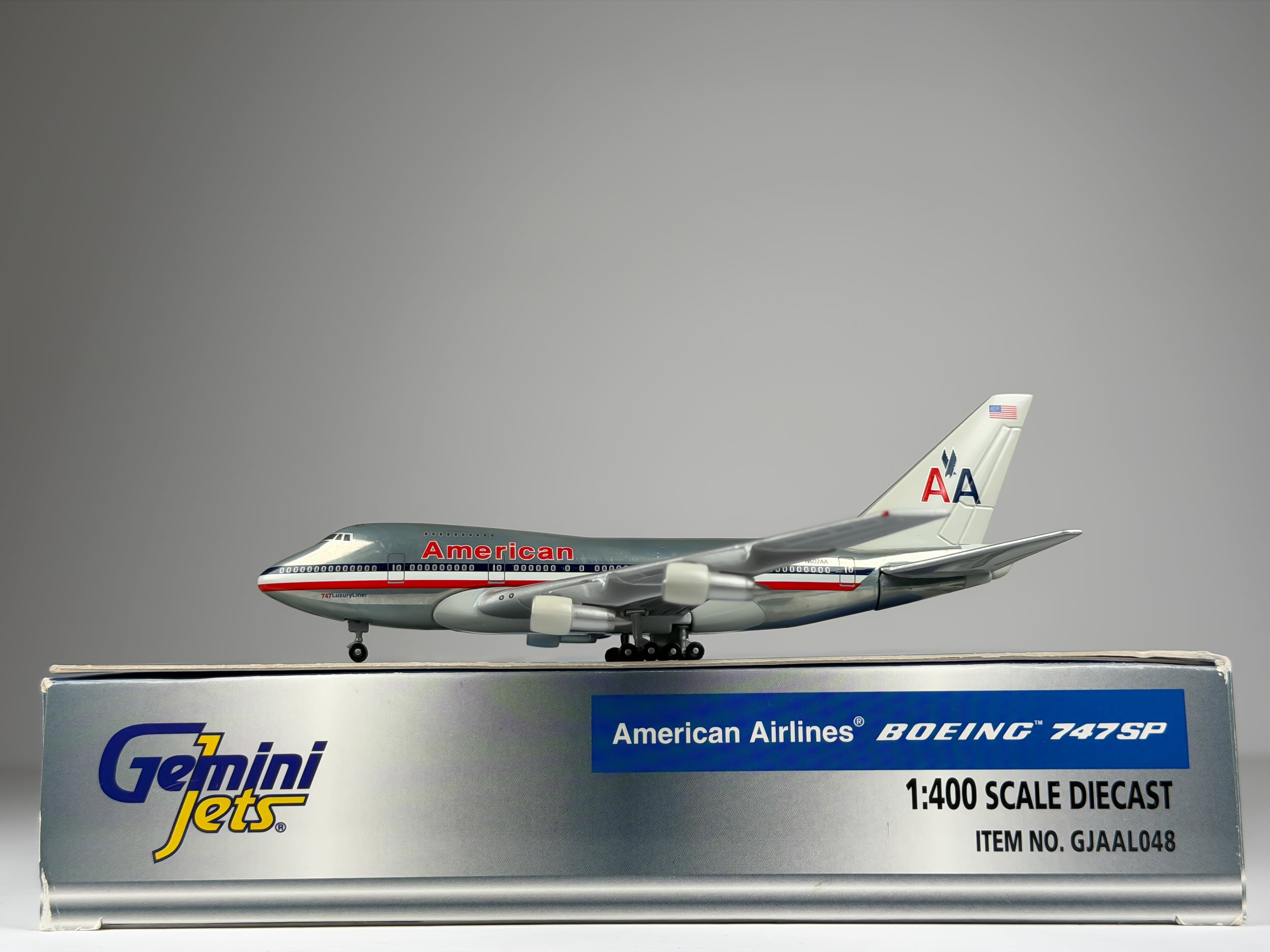 American Airlines Boeing 747SP 1:400 Gemini Jets N602AA (GJAAL048)