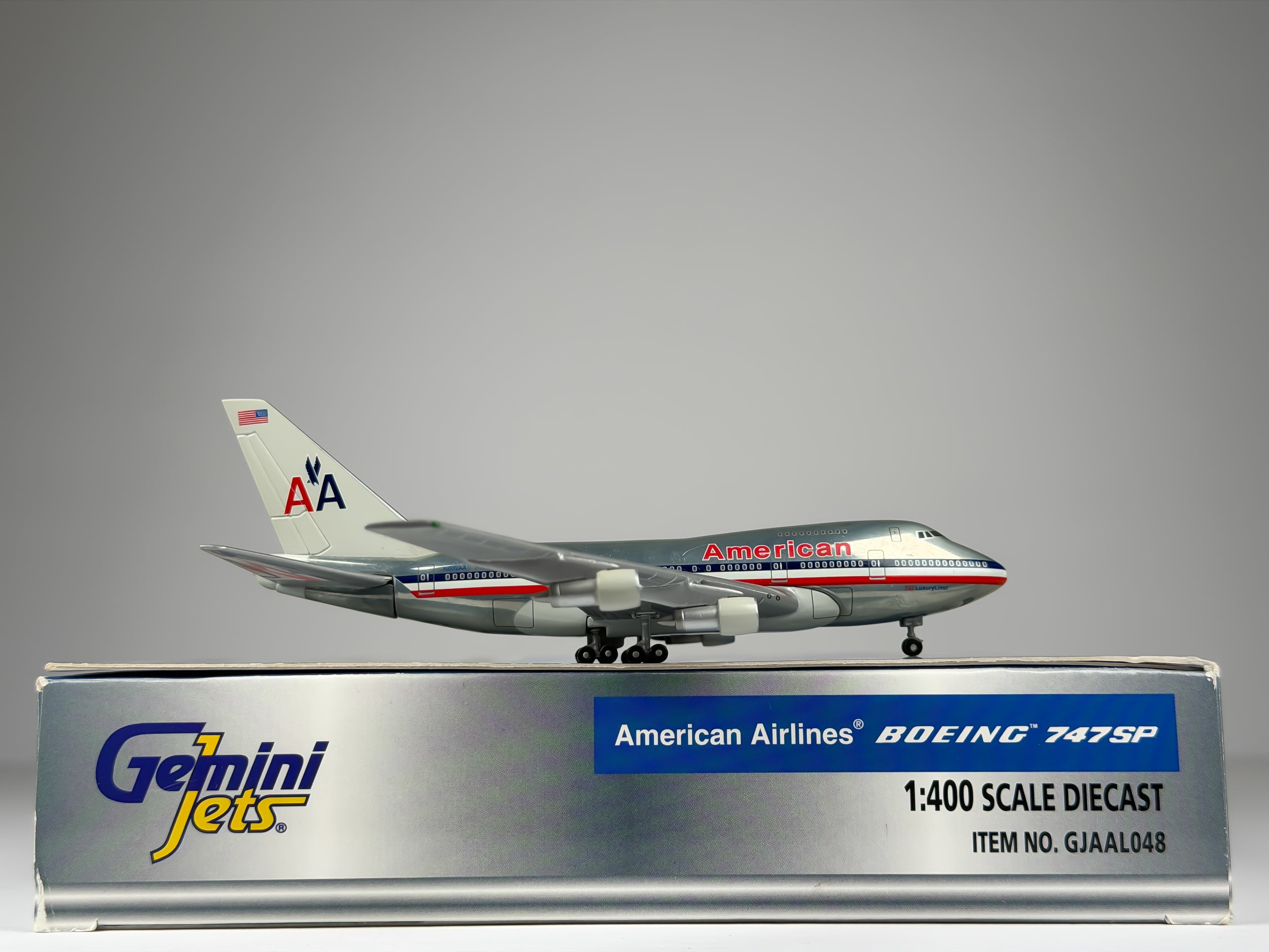 American Airlines Boeing 747SP 1:400 Gemini Jets N602AA (GJAAL048)