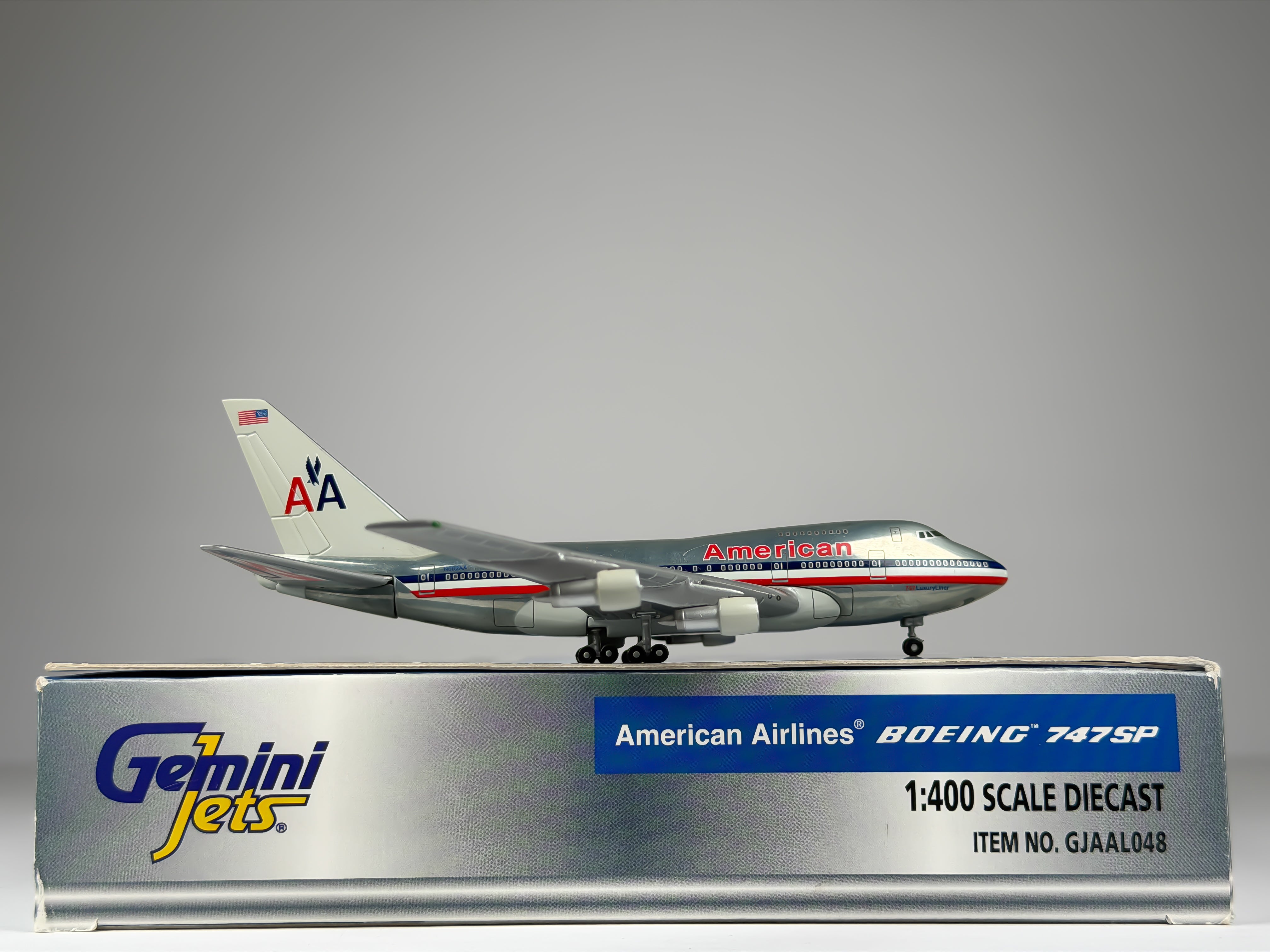 American Airlines Boeing 747SP 1:400 Gemini Jets N602AA (GJAAL048)