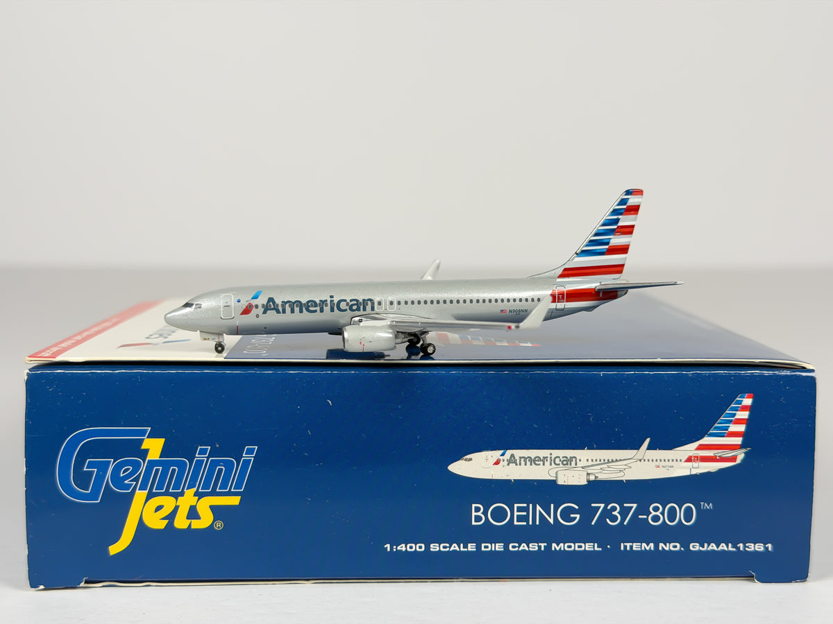 American Airlines Boeing 737-800 1:400 Gemini Jets N908NN (GJAAL1293)