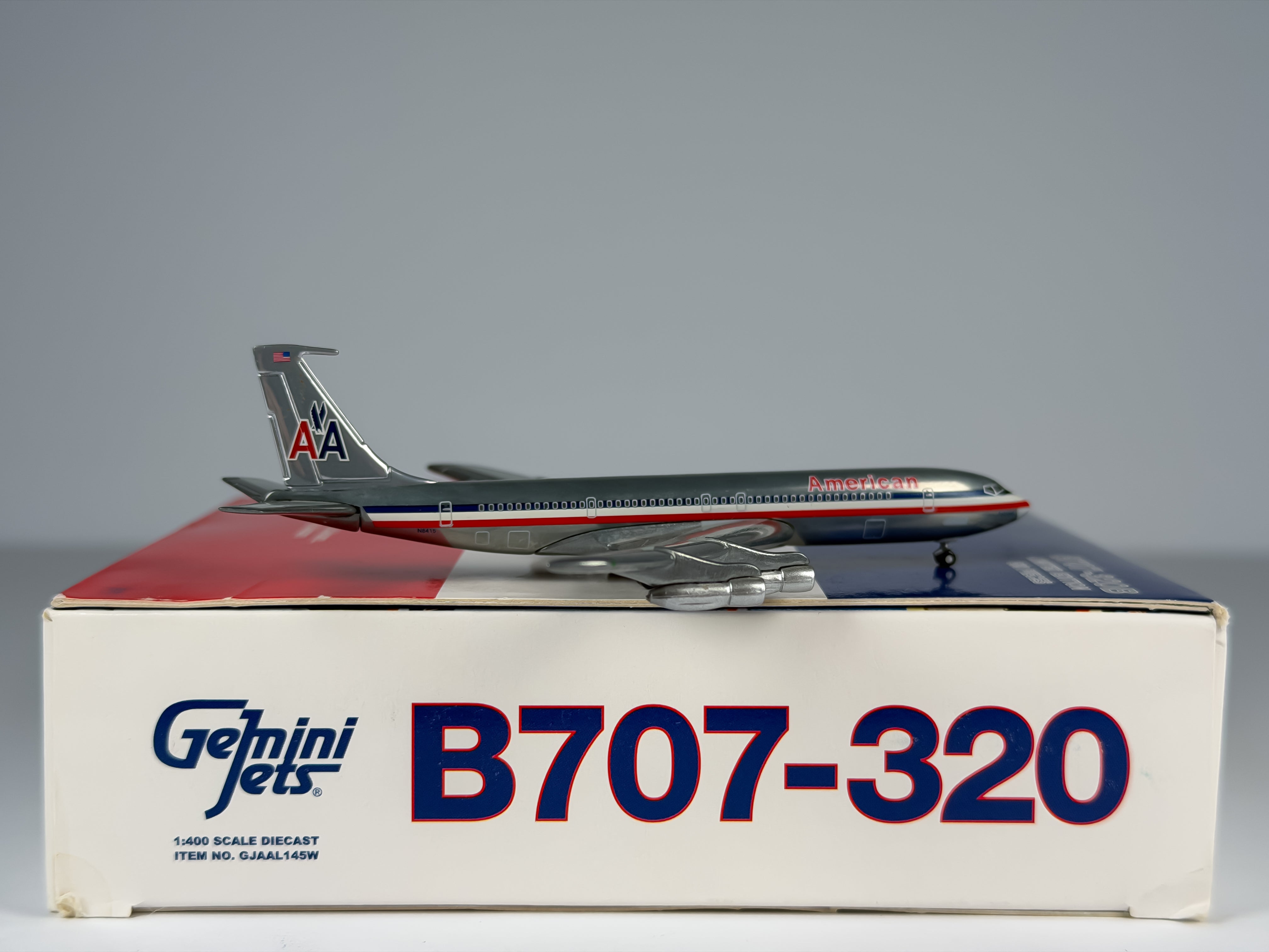American Airlines Boeing 707-300 1:400 Gemini Jets N8415 (GJAAL145W)